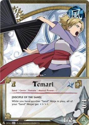 GA Temari [Disciple of the Sand] - 1414 - Common Naruto: Sage&#39;s Legacy