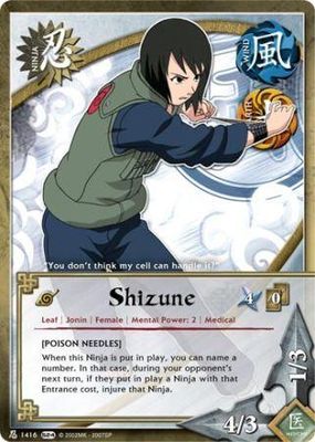 Shizune [Poison Needles] - 1416 - Common Naruto: Sage&#39;s Legacy