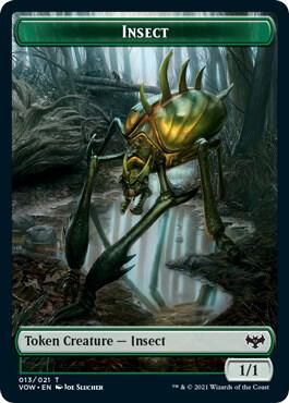 Insect Token - Innistrad: Crimson Vow (VOW) Innistrad: Crimson (Español)