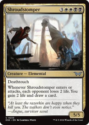 Shroudstomper - Duskmourn: House of Horror (DSK) Duskmourn: House of Horror (Español)