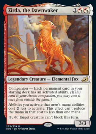 Zirda, the Dawnwaker 233/274 Ikoria: Lair of Behemoths Singles (Español)