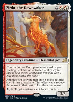 Zirda, the Dawnwaker 233/274 Ikoria: Lair of Behemoths Singles (Español)