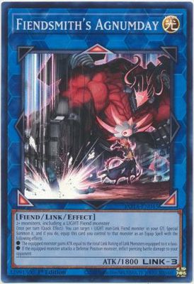 GA Fiendsmith&#39;s Agnumday - ROTA-EN045 - Super Rare 1st Edition Rage of the Abyss 1st Edition Singles