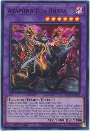 SJGA Azamina Ilia Silvia - ROTA-EN030 - Super Rare 1st Edition Rage of the Abyss 1st Edition Singles
