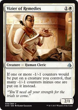 Vizier of Remedies 038/269 - Amonkhet Singles (Español)