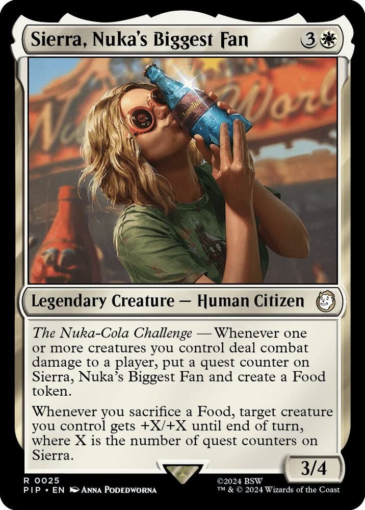 Sierra, Nuka&#39;s Biggest Fan - Universes Beyond: Fallout (PIP) Universes Beyond: Fallout