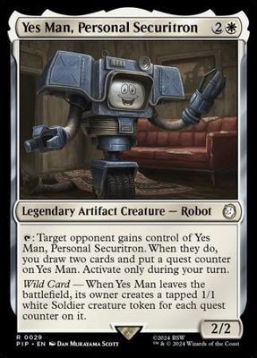 Yes Man, Personal Securitron 0029 Universes Beyond: Fallout Commander Singles