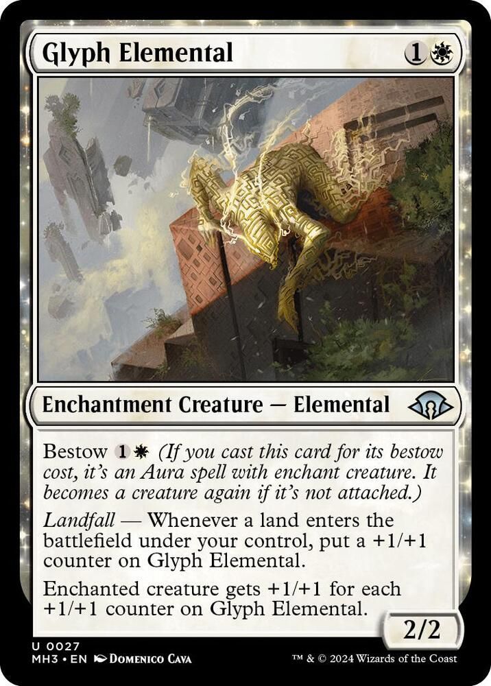 Glyph Elemental - Modern Horizons 3 (MH3) Modern Horizons 3