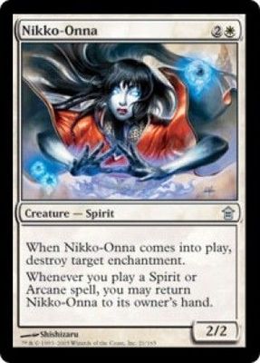 Nikko-Onna 21/165 - Saviors of Kamigawa Singles