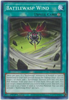 GA Battlewasp Wind - ROTA-EN052 - Common 1st Edition Rage of the Abyss 1st Edition Singles