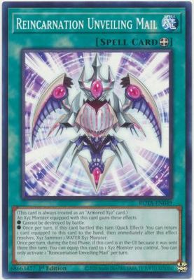 GA Reincarnation Unvealing Mail - ROTA-EN049 - Common 1st Edition Rage of the Abyss 1st Edition Singles