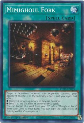 GA Mimighoul Fork - ROTA-EN095 - Common 1st Edition Rage of the Abyss 1st Edition Singles