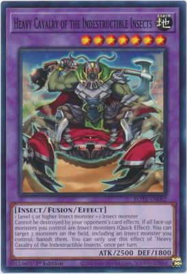 GA Heavy Cavalry of the Indestructible Insects - ROTA-EN082 - Common 1st Edition Rage of the Abyss 1st Edition Singles