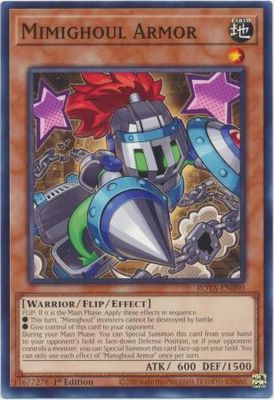 GA Mimighoul Armor - ROTA-EN090 - Common 1st Edition Rage of the Abyss 1st Edition Singles