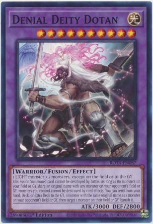 GA Denial Deity Dotan - ROTA-EN087 - Common 1st Edition Rage of the Abyss 1st Edition Singles