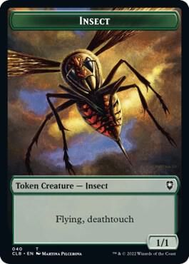 Spirit // Insect (013) Double-Sided Token - Commander 2020 (C20) Commander 2020 (Español)