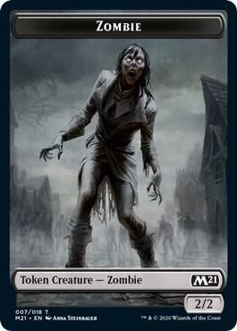 Zombie Token - Core Set 2021 (M21) Core Set 2021