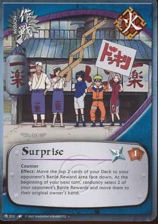 GA Surprise - 211 - Common Naruto CCG Promos