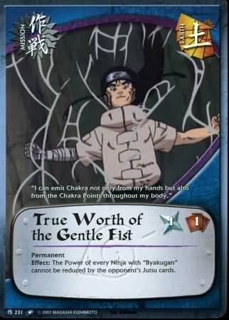 GA True Worth of the Gentle Fist - M-231 - Common Naruto: Quest For Power