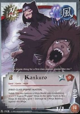 GA Kankuro - n-170 - Common Naruto: The Chosen