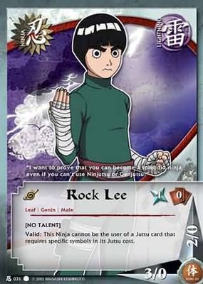 GA Rock Lee - N-031 - Common Naruto: The Path to Hokage
