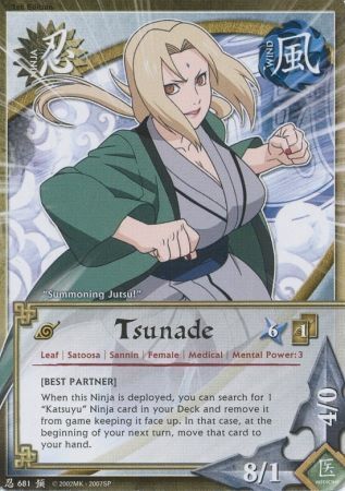 GA Tsunade (Best Partner) - N-681 - Common Naruto: Foretold Prophecy
