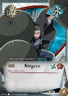 GA Shigure - N-076 - Common Naruto: Coils of the Snake