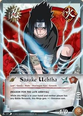 GA Sasuke Uchiha - N-137 - Uncommon Naruto: Revenge and Rebirth