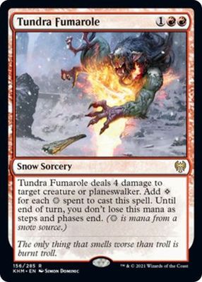 Tundra Fumarole 156/285 Kaldheim Singles