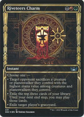Riveteers Charm 331 - Showcase Golden Age Streets of New Capenna Collector Booster Singles