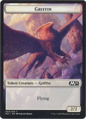Griffin Token 003/018 - M21 Magic 2021 (M21) Singles (Español)