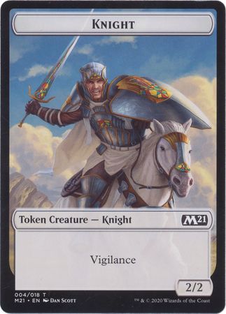 Knight Token 004/018 - M21 Magic 2021 (M21) Singles (Español)