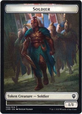Soldier Token 002/014 - Commander Legends Commander Legends Singles