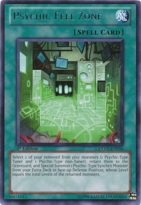Psychic Feel Zone - EXVC-EN056 - Rare 1st Edition Extreme Victory 1st Edition Singles