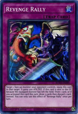 Revenge Rally - ROTD-EN099 - Super Rare 1st Edition Rise of the Duelist [ROTD] 1st Edition Singles (español)