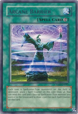Arcane Barrier - CRMS-EN061 - Rare Unlimited Crimson Crisis [CRMS] Unlimited Singles