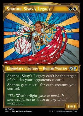 Shanna, Sisay&#39;s Legacy 0059 Showcase March of the Machine Multiverse Legend Singles