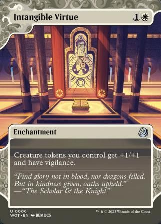 Intangible Virtue 0006 Wilds of Eldraine Enchanting Tales Singles