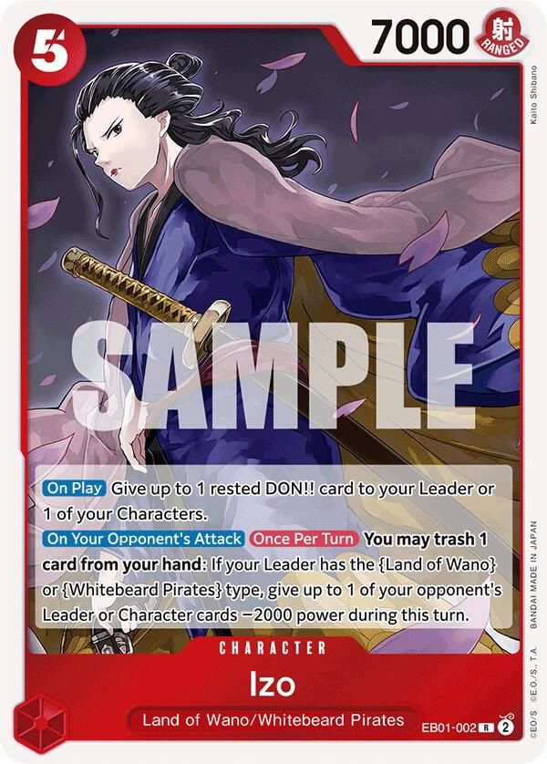 Izo - Extra Booster: Memorial Collection (EB-01) Extra Booster: Memorial Collection Foil