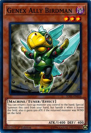 Genex Ally Birdman - SDPL-EN016 - Common 1st Edition Structure Deck: Powercode Link 1st Edition Singles