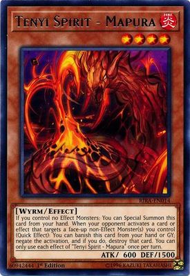 Tenyi Spirit - Mapura - RIRA-EN014 - Rare 1st Edition Rising Rampage [RIRA] 1st Edition Singles