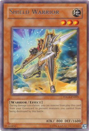 Shield Warrior - TDGS-EN005 - Rare Unlimited The Duelist Genesis [TDGS] Unlimited Singles