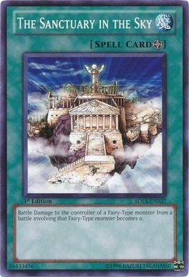 The Sanctuary in the Sky - SDLS-EN027 - Common 1st Edition Structure Deck: Lost Sanctuary 1st Edition Singles