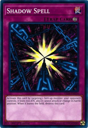 Shadow Spell - YS18-EN034 - Common 1st Edition Starter Deck: Codebreaker Singles