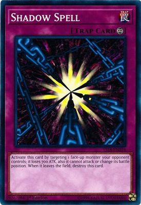 Shadow Spell - YS18-EN034 - Common 1st Edition Starter Deck: Codebreaker Singles