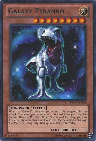 Galaxy Tyranno - PRIO-EN003 - Rare Unlimited Primal Origin Unlimited Singles