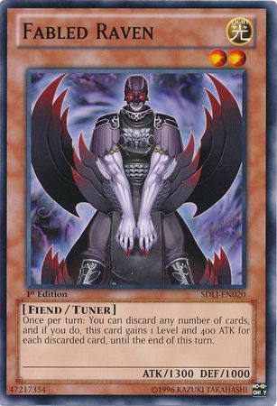 Fabled Raven - SDLI-EN020 - Common 1st Edition Structure Deck: Realm of Light 1st Edition Singles