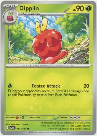 Dipplin - 013/142 - Common Scarlet &amp; Violet: Stellar Crown Singles