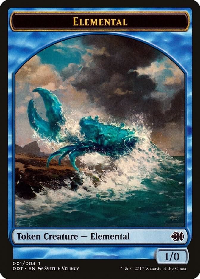 Elemental Token - Duel Decks: Merfolk vs. Goblins (DDT) Duel Decks: Merfolk vs. Goblins