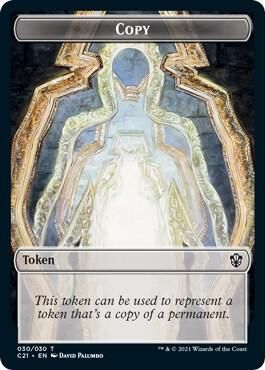 Copy // Inkling Double-Sided Token - Commander: The Brothers&#39; War (BRC) Commander: The Brothers&#39; War
